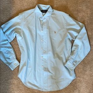 Robins egg blue Ralph Lauren Dress Shirt
